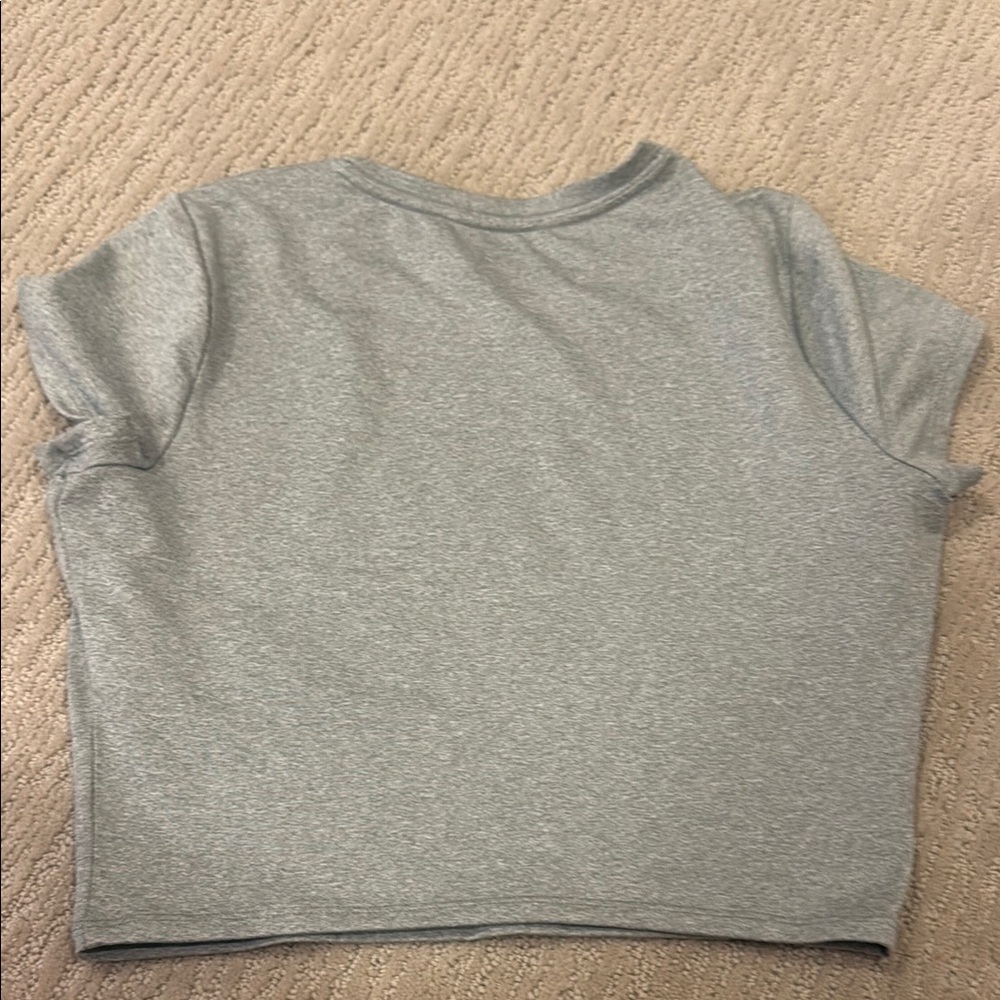Hollister Gray Short Sleeve Tee Soft Cotton Casual